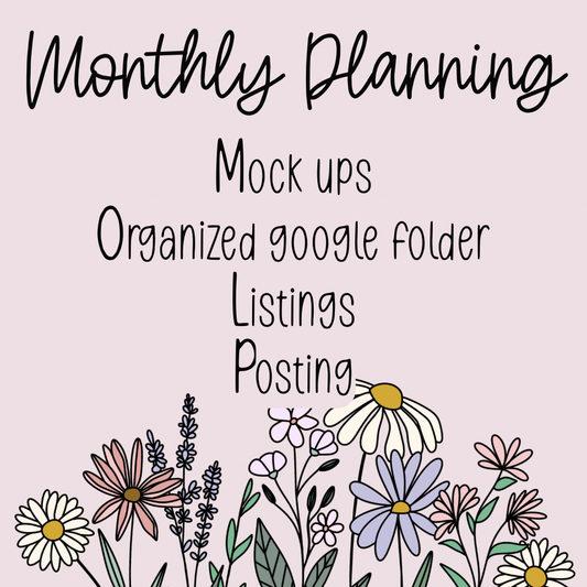 Monthly Planning Services